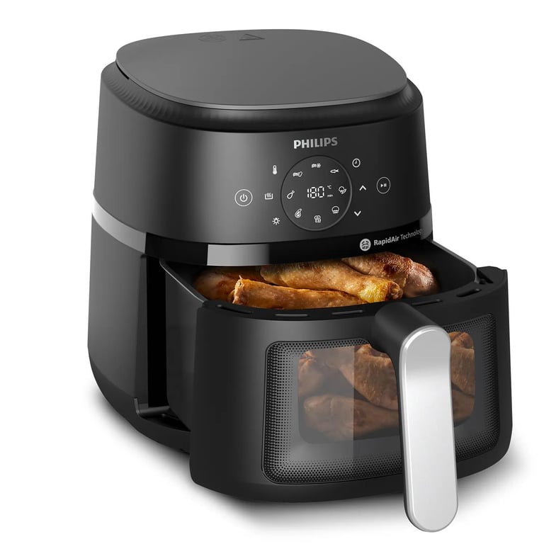 Friteuse À Air Chaud Philips NA231/00 – 6,2L, 1700W, 13 Modes De Cuisson - vue 4