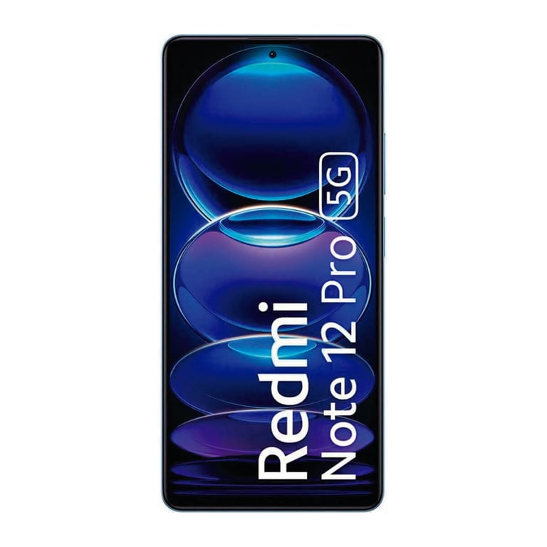 Xiaomi Redmi Note 12 Pro 5G 8GB/256GB Negro (Midnight Black) Dual SIM -  Xiaomi