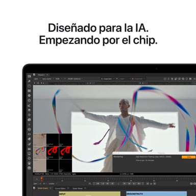 MacBook Pro M5 Max (2026) de 16'', 2 TB, RAM 36 GB, GPU Apple 32, negro espacial - QWERTY ES