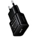 iLike ITC01 Cargador de enchufe USB 1A Universal para todos los dispositivos electrónicos móviles y domésticos 4,7-5,2 V Negro