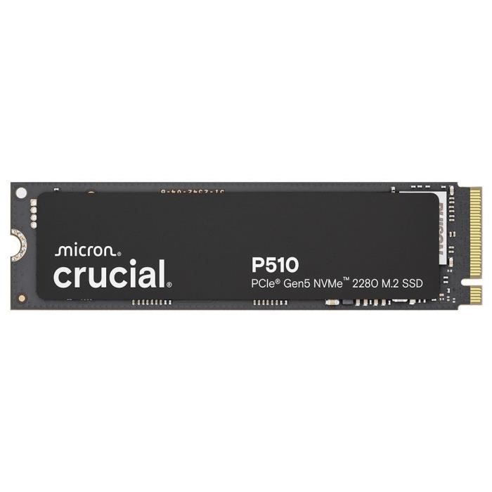 Crucial P510 .2 PCI Express 5.0 NVMe TLC Neuf - vue 5