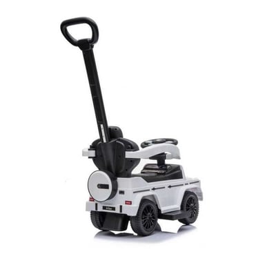 Porteur enfant BUDDY TOYS Mercedes G350d 3in1 sedile imbottito volante sonoro Bianco/Nero