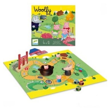 Jeu de coopération Woolfy de Djeco pour enfants