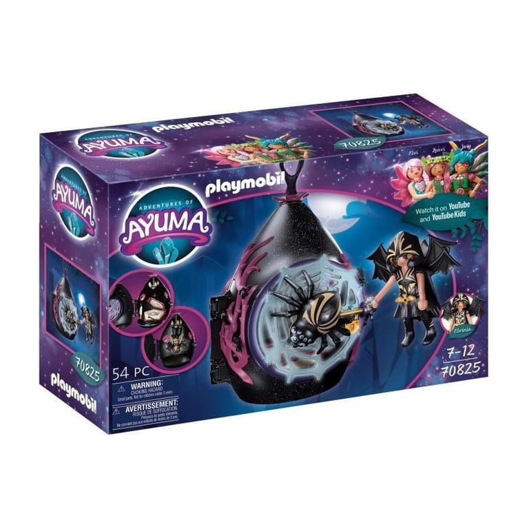 Maisonnette De Bat Fairies Ayuma 70825 Playmobil La Boîte - vue 3