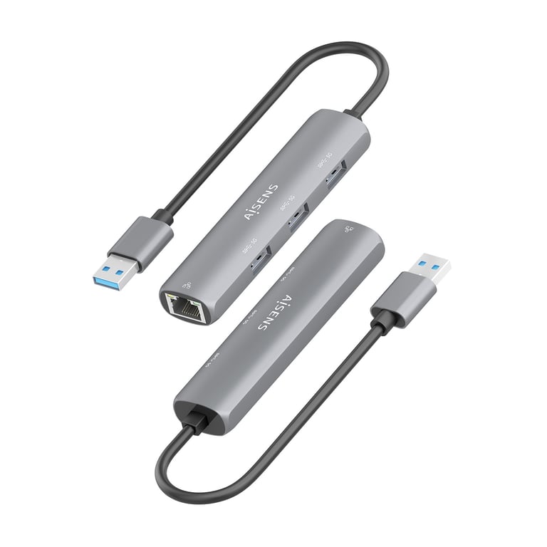 AISENS A106 0859 hub & concentrateur USB 3.2 Gen 1 3.1 Gen 1 Type A 5000 Mbit/ Neuf - vue 10