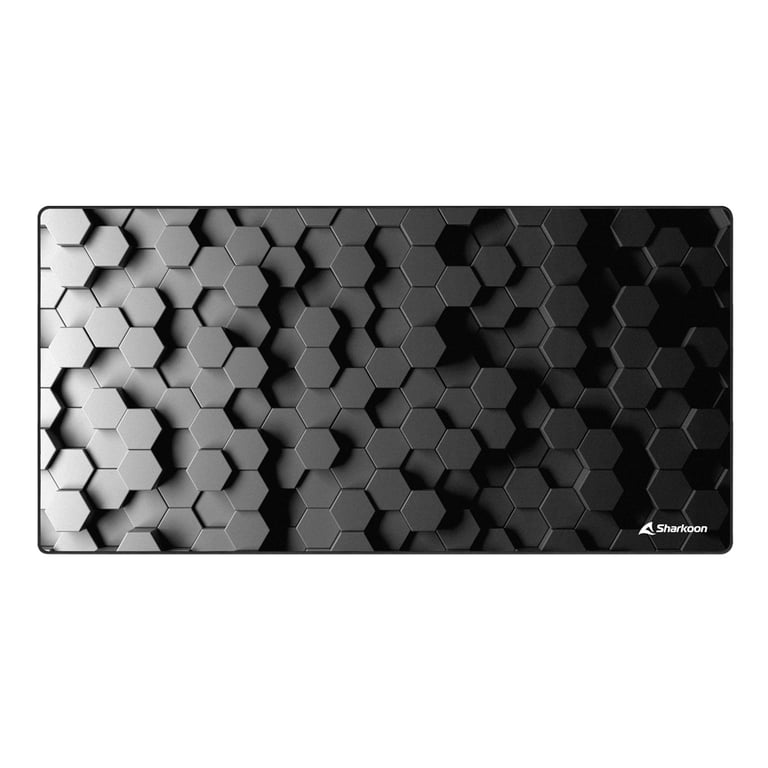 Sharkoon SKILLER SGP30 Big Hex Tapis de souris de jeu Noir - Neuf