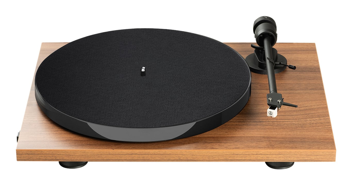 vinyle Pro Ject E1 Phono OM5E Noyer - vue 3