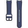 Bracelet Sport Bicolore pour G Watch Series 4/4 Classic/5/5 Pro/6/6 Classic 115mm, S/M Bleu Marine Samsung - Neuf