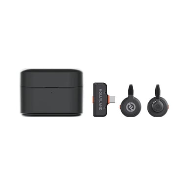 HOLLYLAND Lark M2S USB-C Kit de micrófono Lavalier