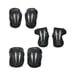 Set de 3 Protections Junior Fila S en Noir et Argent