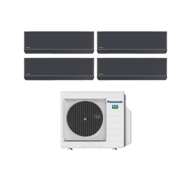 Climatiseur Panasonic etherea dark 6,8 kW gris