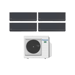 Aire acondicionado Panasonic Etherea Dark 6,8 kW gris