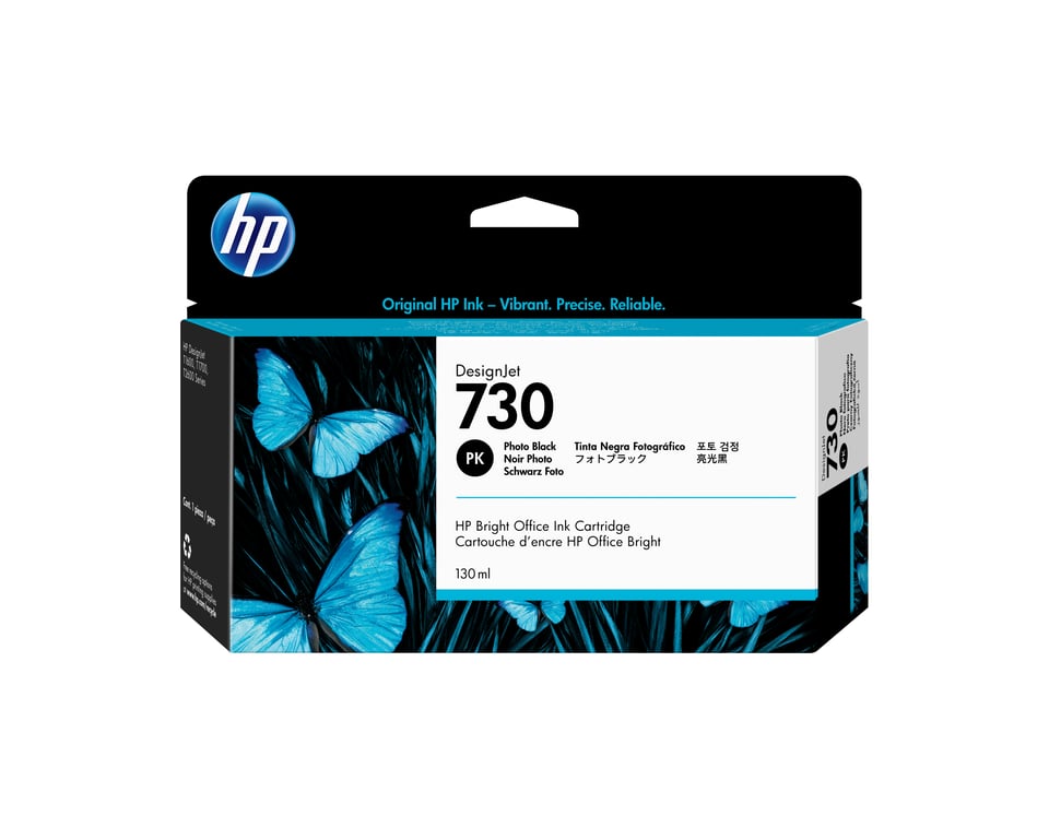 HP HP Ink730 130ml Photo BK - vue 6