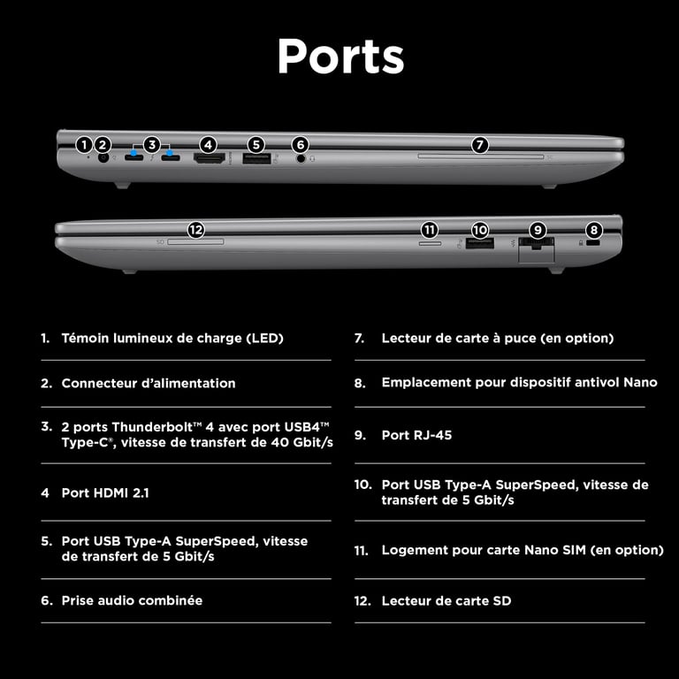 ZBook Power G11 R7 / / / RTX 1000 - vue 6