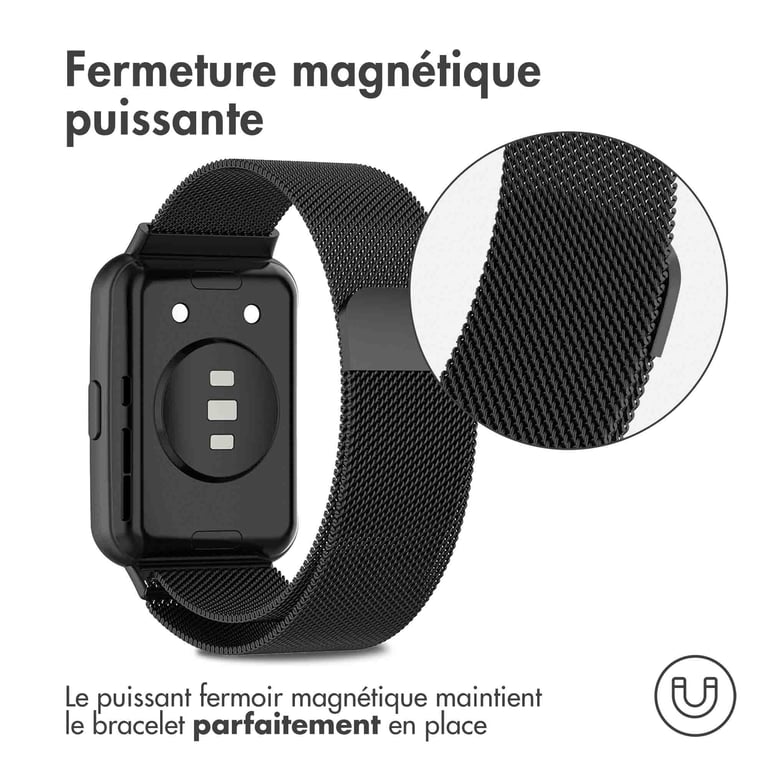 imoshion Bracelet magnétique milanais pour Huawei Watch Fit 2 Neuf - vue 2