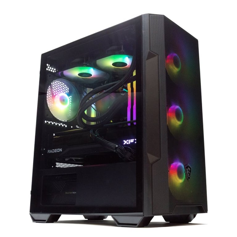 PC Gaming PcCom Imperial AMD Ryzen 5 7500X3D / 32GB / 1TB SSD / RX 9070 XT 16GB / Windows 11 Home - Neuf