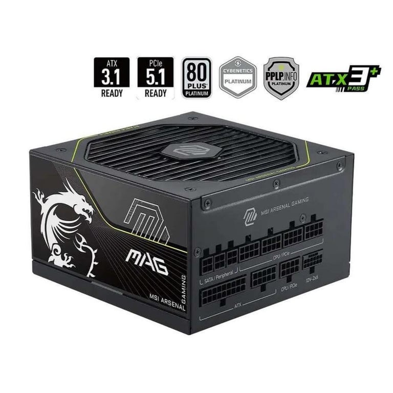 MSI MAG A1200PLS PCIE5 - vue 5