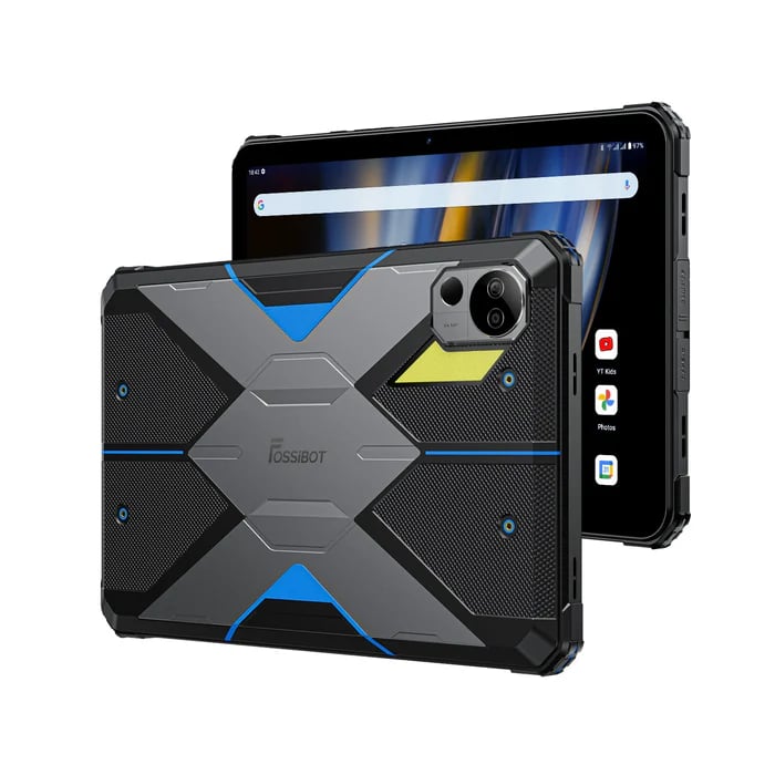 FOSSiBOT DT2 tablet robuste Android 13 4G Double SIM écran IPS 10 4'' 1200x2000 MTK Helio G99 Octa Core 2 0 GHz 12 Go RAM ROM WiFi6 Bluetooth5.0 appareil photo 64 MP + 32 MP Neuf - vue 6