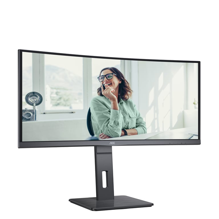 AOC U32P2 Écran LED 31.5 3840 x 2160 4K @ 75 Hz VA 350 cdm² 3000:1 4 ms 2xHDMI DisplayPort haut parleurs - vue 6