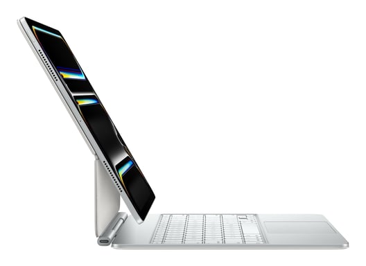 Apple Magic Keyboard pour iPad Pro 13 pouces (M4) - Anglais international - Blanc - Neuf Blanc - vue 4