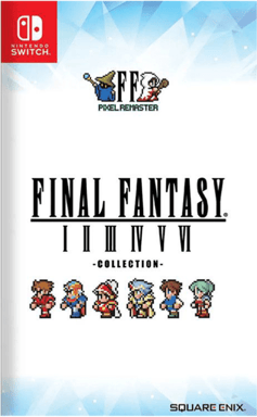 Final Fantasy I-VI Pixel Remaster Collection Nintendo SWITCH - Importación Asia