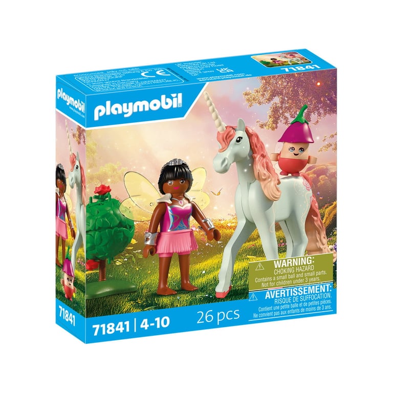 Playmobil Magic Unicorns 71841 Licorne Ciel avec fée - vue 9