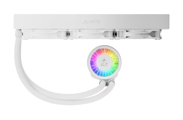 ARCTIC Liquid Freezer III Pro 360 A-RGB (White) Procesador Kit de refrigeración líquida 12 cm Blanco 1 pieza(s)