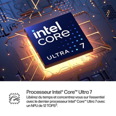 HP ProBook 4 G1i AI Intel Core Ultra 7 255U Ordinateur portable 35,6 cm (14'') WUXGA 16 Go DDR5-SDRAM Wi-Fi 7 (802.11be) Windows 11 Pro AI PC Argent