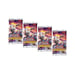 Yu-Gi-Oh! Set de 4 Sobres Cartas Los Supervivientes Salvajes Multicolor
