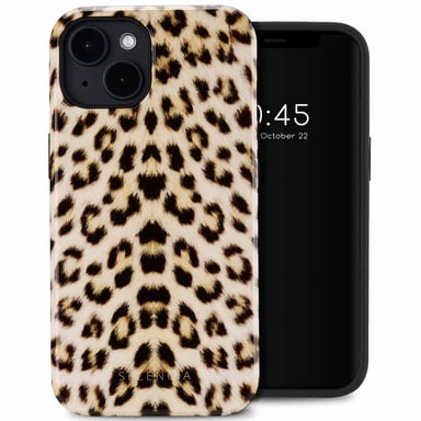 Selencia Coque arrière Vivid avec MagSafe pour Apple iPhone 14 - Wild Leo