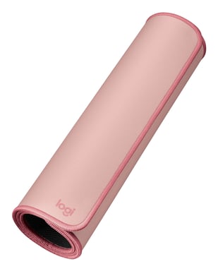 Alfombrilla de escritorio grande - Logitech Desk Mat - Studio Series, multifuncional y ampliable - Rosa