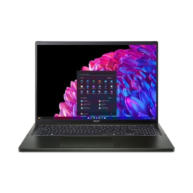 Acer Swift Edge SFE16-44-R863 AMD Ryzen™ 7 8840U Ordinateur portable 40,6 cm (16'') WUXGA+ 16 Go LPDDR5-SDRAM 1 To SSD Wi-Fi 6 (802.11ax) Windows 11 Home Noir