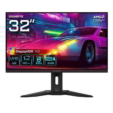 GIGABYTE M32UP 31.5'' Écran de jeu UHD - 3840 x 2160, 160 Hz, 1 ms, 350 cd/m², AMD FreeSync Premium Pro, DisplayHDR 400, HDMI 2.1, Displayport 1.4