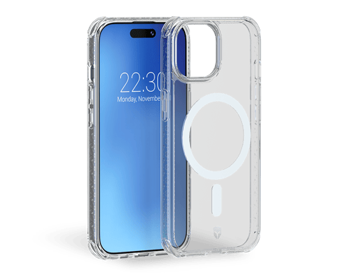 Coque Renforcée iPhone 15 AIR Compatible MagSafe Transparente - Garantie à vie Force Case