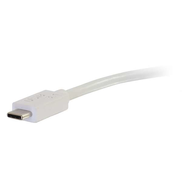 C2G USB3.1-C/HDMI Adaptador gráfico USB 3840 x 2160 Pixeles Blanco