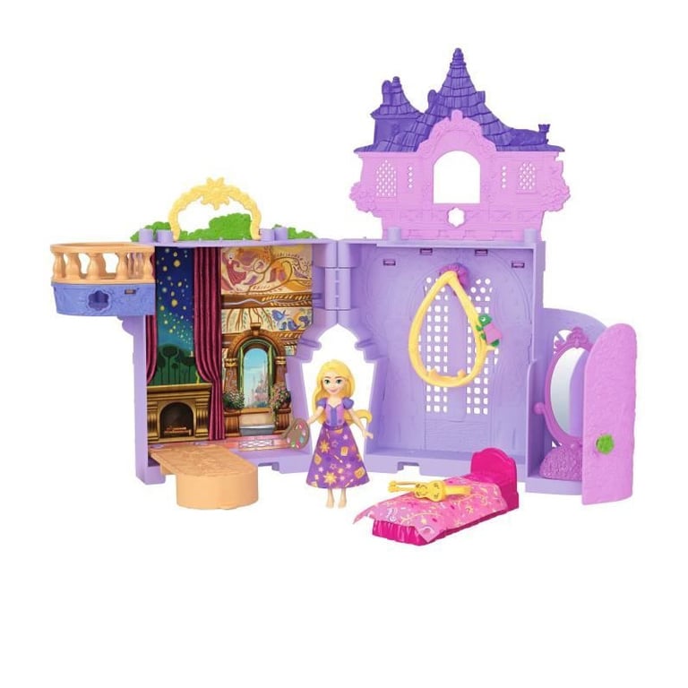 Disney - La Tour de Raiponce - Histoires a Empiler - Coffret avec poupée - Disney Princess - JDP61 - Neuf