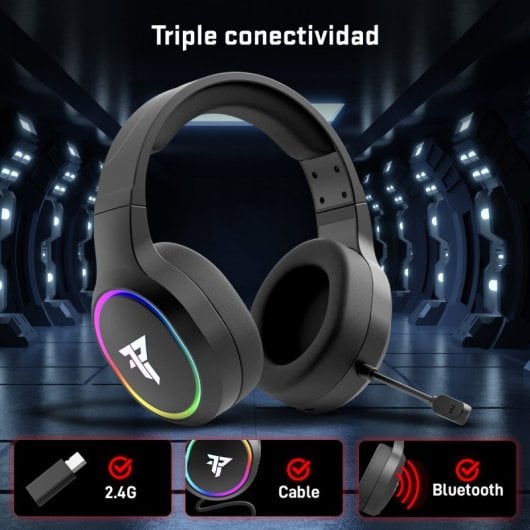 Casque Gaming Tempest GHS400 Inquisitor – Sans Fil, RGB, PC - vue 4