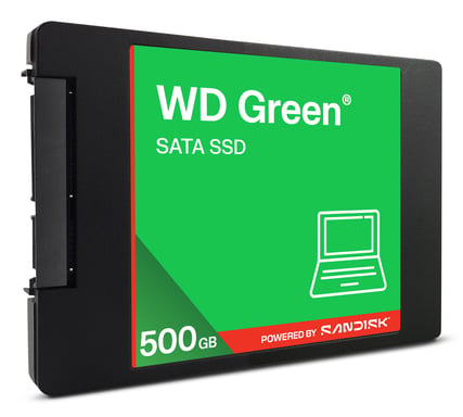 Western Digital Green WDS100T5G0A 500 GB 2.5'' Serial ATA III 3D NAND