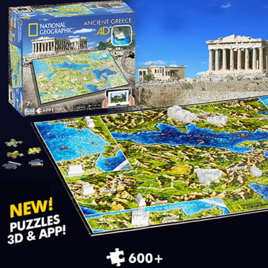 Puzzle 4D GRECE ANTIQUE National Geographic