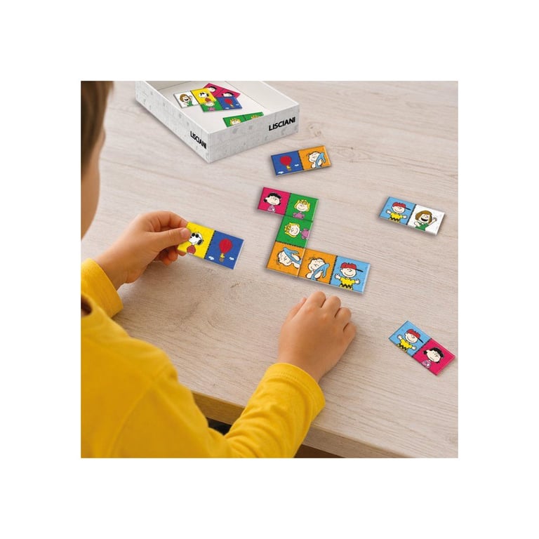 Peanuts Jeu de Dominos Jeu classique LISCIANI Univers Snoopy - vue 4