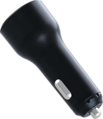 BigBen Connected Cargador de coche doble USB A C 32W (12 20W) Suministro de energía Negro