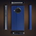 Moozy Case Flip Cover pour Xiaomi Mi 10T Lite 5G, Bleu foncé - Étui à rabat magnétique intelligent avec porte-carte et support