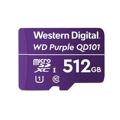 Western Digital WD Purple SC QD101 512 GB MicroSDXC Classe 10