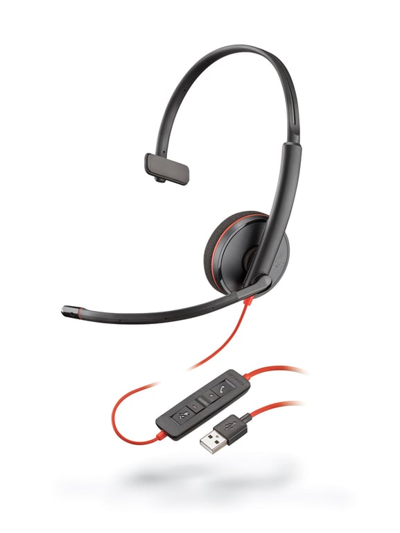 Plantronics 209744&ndash;101 Blackwire UC Casque C3210 