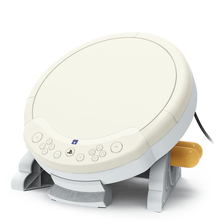 Hori Taiko No Tatsujin Beige, Blanc USB Spéciale Analogique/Numérique PC, PlayStation 4, PlayStation 5 - Neuf
