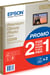 Epson Premium Glossy Photo Paper - A4 - 2x 15 Feuilles