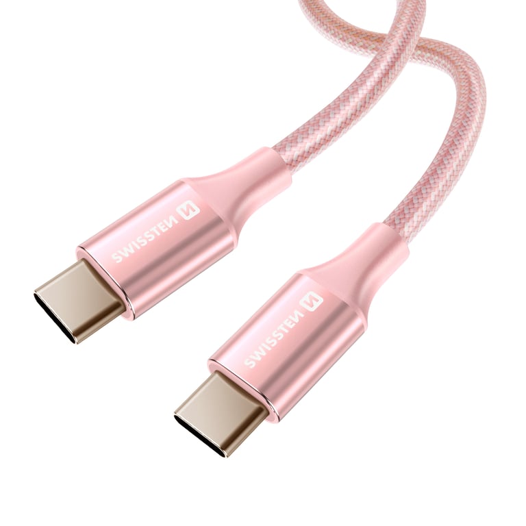 Câble USB C vers USB C Design Tressé Anti nœud Neuf - vue 4