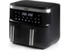 Domo DO537FR friteuse Double 4 L Autonome Friteuse d'air chaud Noir