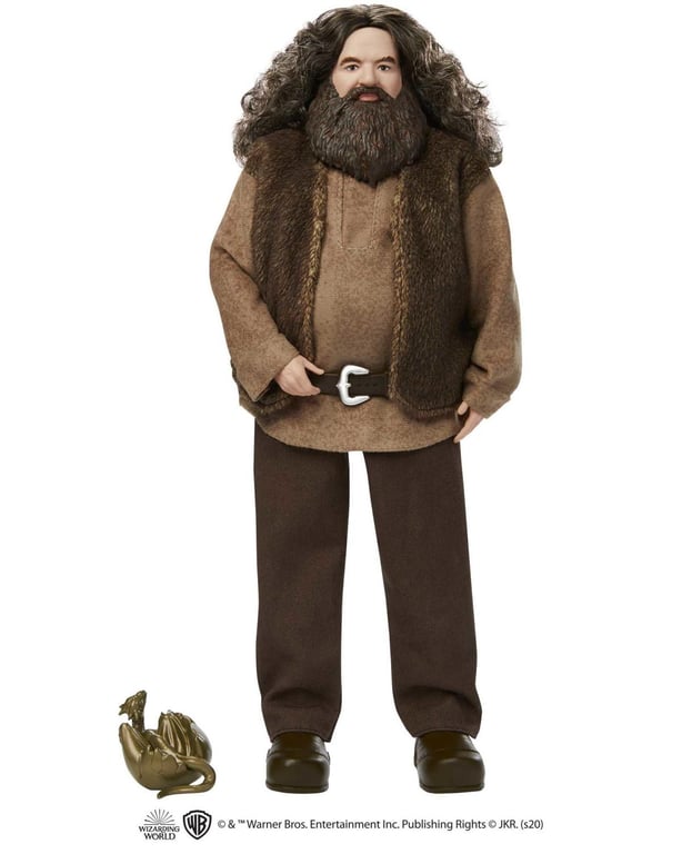 Poupée Mattel Harry Potter Rubeus Hagrid – Articulée avec Vêtements en Tissu - vue 3