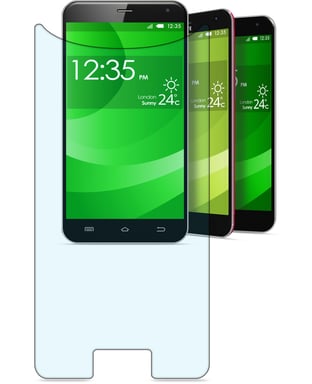 Cellularline Second Glass Uni - Smartphone fino a 4,9''